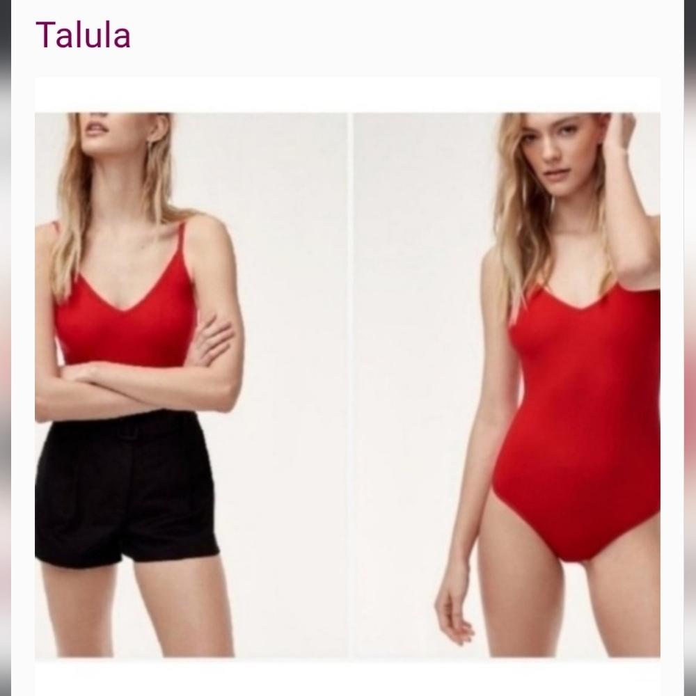 Aritzia Talula Thong Bodysuit. Size L.